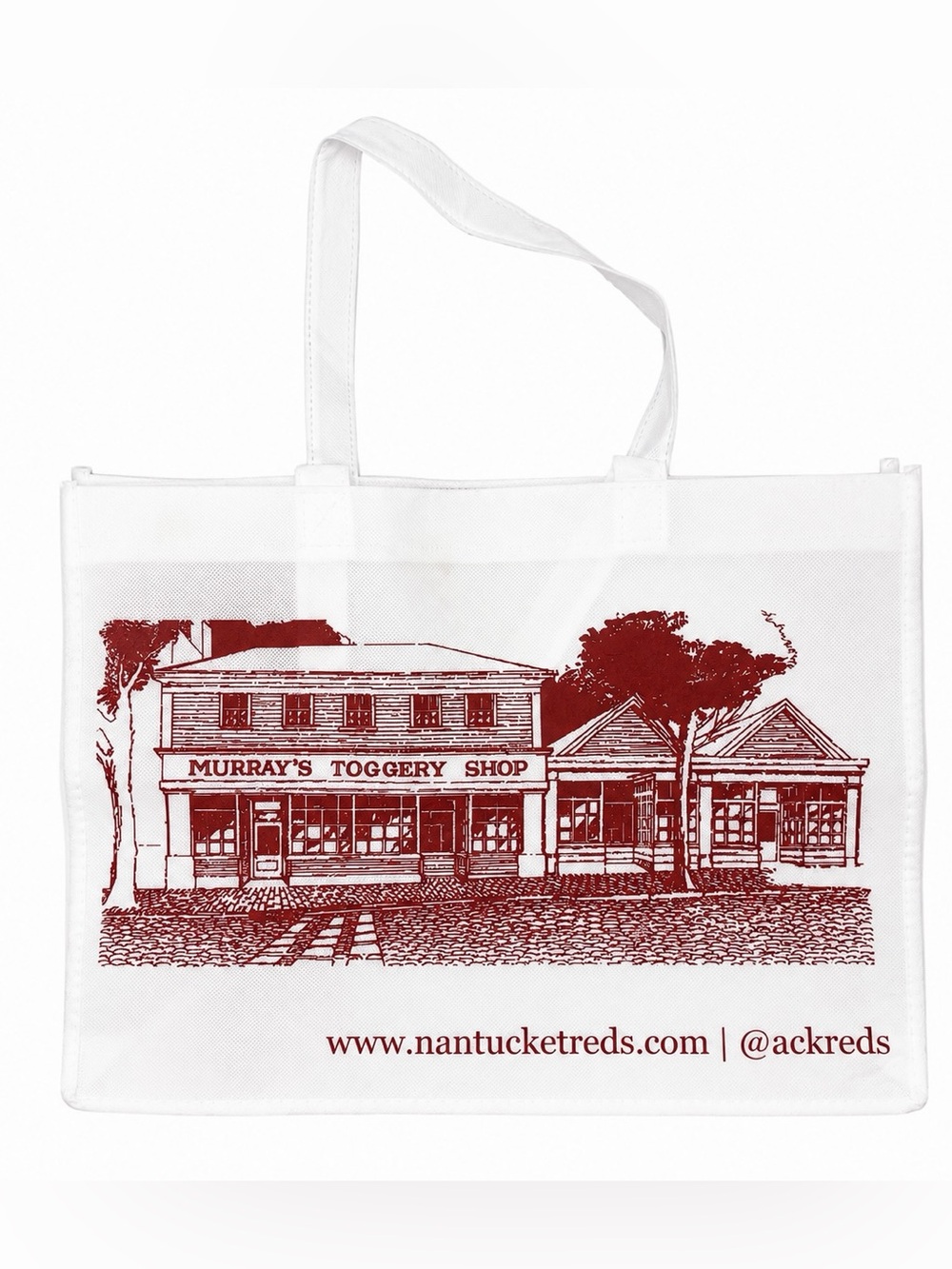 Murray's Toggery Shop Nantucket Island Tote Bag 80th Anniversary Reusable